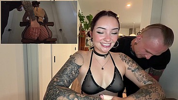 Obedient Huge Ass Brunette Slut First Time Dominated!