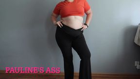 Flare pants farting