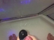 Frotting and Docking, I sucked my cum off the dildo after cumming