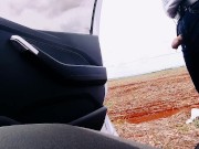 UNCUT PISSING OUTDOOR - MIJANDO NA BEIRA DA ESTRADA