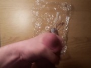 Cumming on & Eating a Weed Brownie
