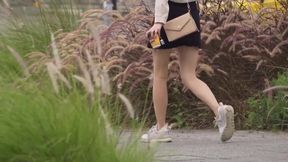 Mdag-0009 Street Hunting  Slender Pretty Stewardess Enjoys the Strained Pleasure