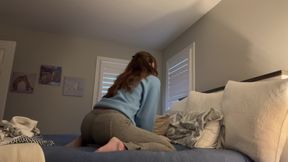 Catching Your Step Sis Pillow Humping