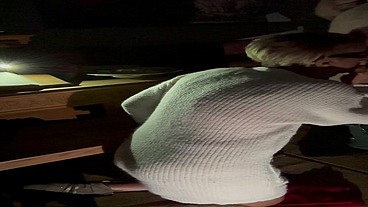 Lexi Gold gets banged in a haunted church