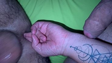Gozada com dedo no cu