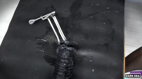 the kinky slut queen  dark dea  the kinky slut queen  dark dea  rides the huge  centaur xl  filling her pussy with lots of yellow cum part.3/3  hankey stoys&quo