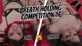 HD Ziva Fey - Breath Holding Competition 16 With Cherri Lynn