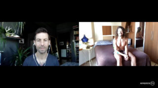 Homens europeus gostosos com pênis enormes se masturbam e transam na webcam.