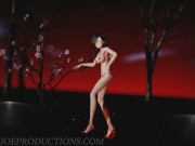 MMD SFW  Mitsu with a Red Bikini In - Chung Ha - Stay Tonight - 1077