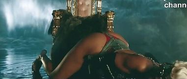 Rihanna gets wild with twerking and grinding