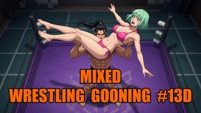 Mixed Wrestling Gooning #13D: Surrender to the Wrestling Queen (Animated, Music, Text)