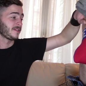 Alexis fucked bareback by straight for fun casting porn