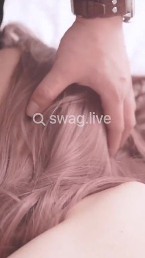 Jaw-dropping moment from "Bride in wedding dress threesome SWAG.live XN-002"