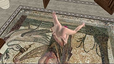 Beautiful Shemale Fingers Ass &amp_ Shakes Dick 3D Cartoon Hentai