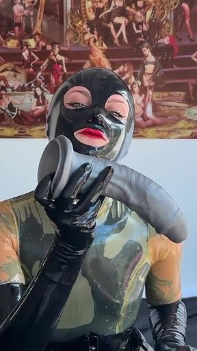 Mistressae's JOI Deepthroat, Spit & Sweat Play - Lesson 3