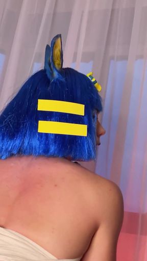 Porn Version Ankha Cowgirl and Deep Blowjob   Clip 2