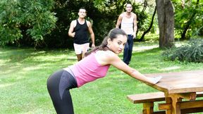 ”Outdoor Double penetration with Shrima Malati”