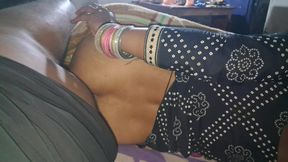 Hot Indian Housewife Fuck from Back doggy style