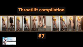 Throatlift compilation #7 including all variations
