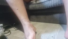 filthy shoes and feet
