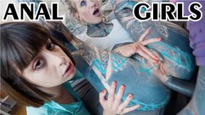 ”Alternative TATTOO pornstars fuck adorable girls ASSFUCKING - BUTT FUCK, ASS TO MOUTH, GAPES, prolapse, blowjob”