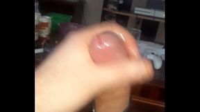 Vibrating cock ring cumshot