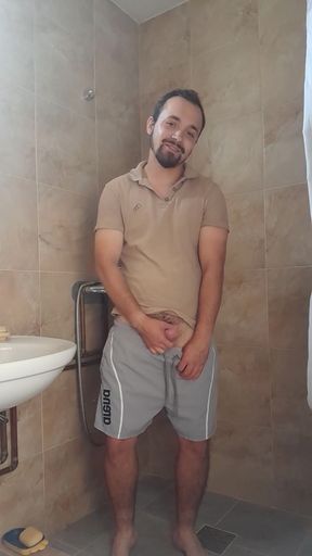 Romanian gay man Daeros is approached by his neighbour and he take it.   Clip 1