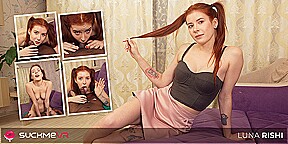 Luna Rishi Takes Her First BBC In The Ass - SuckMeVR