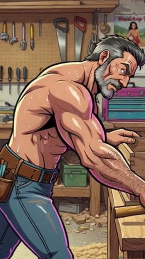 Shirtless Men Animation