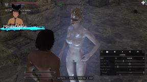 Skyrim B and L Mod - Some More Exploring and Even a Cave, Time for Some Ladies