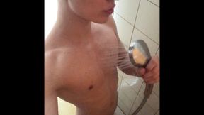 (Risky) Molten man Wank in Bathroom at the Gym /BIG KNOB (23cm)/Huge blast