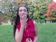 Inhale 39 Smoking Fetish & Urban Nudism by Gypsy Dolores