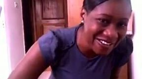 Awesome hilarious and big bottomed nympho teased me with twerking