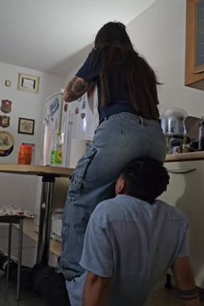 Just a furniture under my jeans!