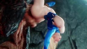 Samus Dominated &amp; Fucked by Monster