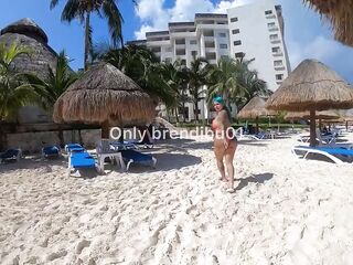 Public sex on the balcony of my hotel in Cancun - brendi_sg full episode 0nlyfans brendibu01