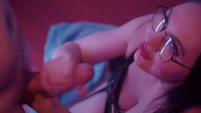 lustful male piss on tits his lady s and anal fuck her, and she gets cumshot.