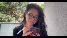 Smoking During Answering on My Onlyfans for Your Messages
