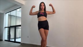 Addicted to Gymrats and Fabric Muscle Worship Biceps Abs Femdom Bratty Goddess