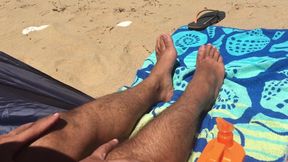 Imagine What You Would Do if You Found These Feet in a Tent on the Beach - Manlyfoot Roadtrip