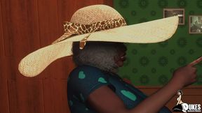 Deep fucking the big butt church lady