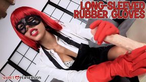 MISTRESS KEOPE: Long-sleeved rubber gloves - HD