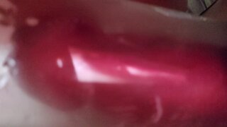 Amateur big cock pumping, edging, and gooning with tina in the chamber watching hamster masturbators