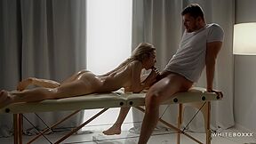Beautiful Darling Nesty Gets Nicely Fucked During A Massage - Kristof Cale