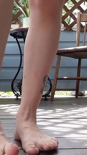 Hi There, I Have Prepare Your English Muffin with My Feet This Morning
