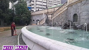 Um encontro na praça no centro da São Paulo com a nicole romanoff convidei ela para ir na minha casa ela aceitou e rolou um clima de sexo gostoso com sexo anal