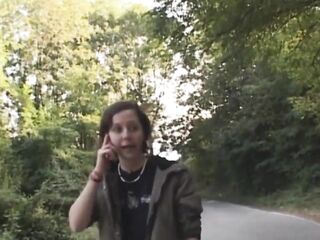 Virginal teenie finds out her whore stepmother banging with a stranger