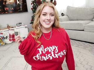 Step Sis Desires My Jock For Christmas - Penelope Snaps