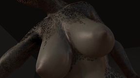 the lusty argonian maid on top - skyrim 3d porn parody