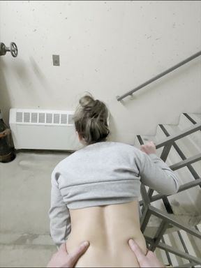 Risky Hotel Sex in Window, Elevator and in the Hallway